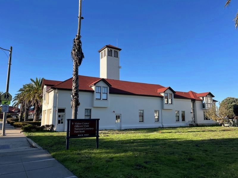 Old and New: <i>Presidio Fire Station</i> Marker image. Click for full size.