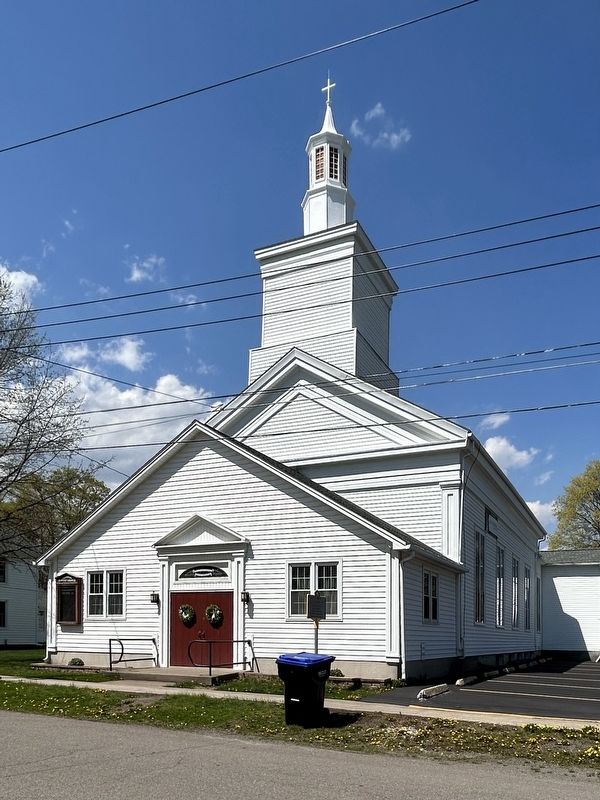 Candor Village Baptist Society Marker. Click for full size. Candor Village Baptist Society Marker image. Click for full size.