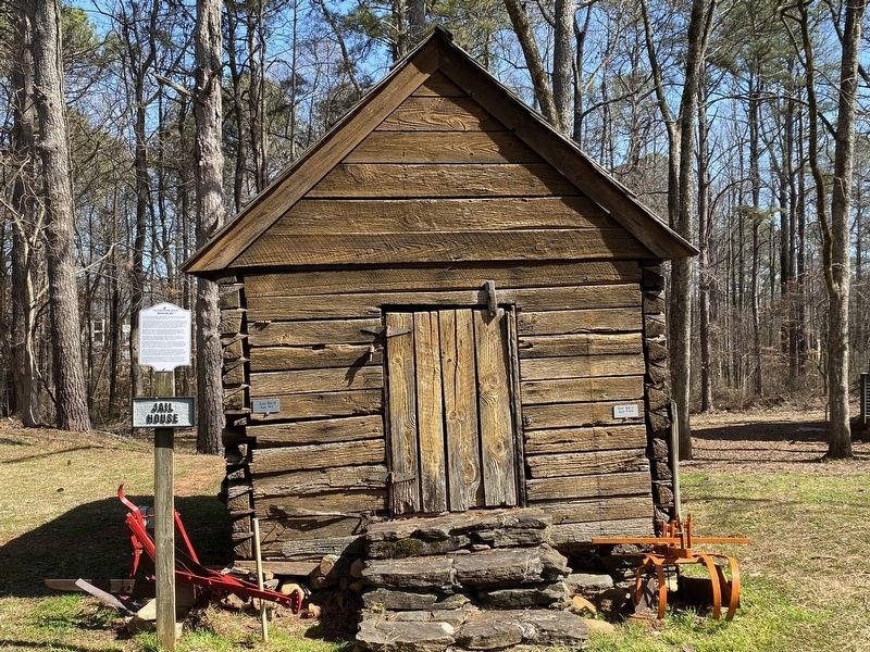 The Elisha Winn House Lawrenceville Jail Marker image. Click for full size.