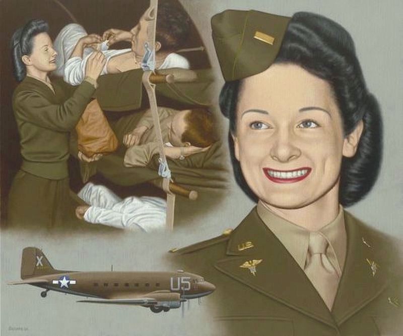 Captain Lillian Kinkella Keil image. Click for full size.