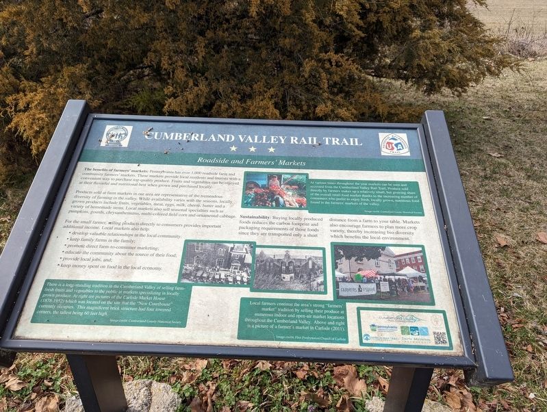 Roadside and Farmers Markets Marker. Click for full size. Roadside and Farmers Markets Marker image. Click for full size.