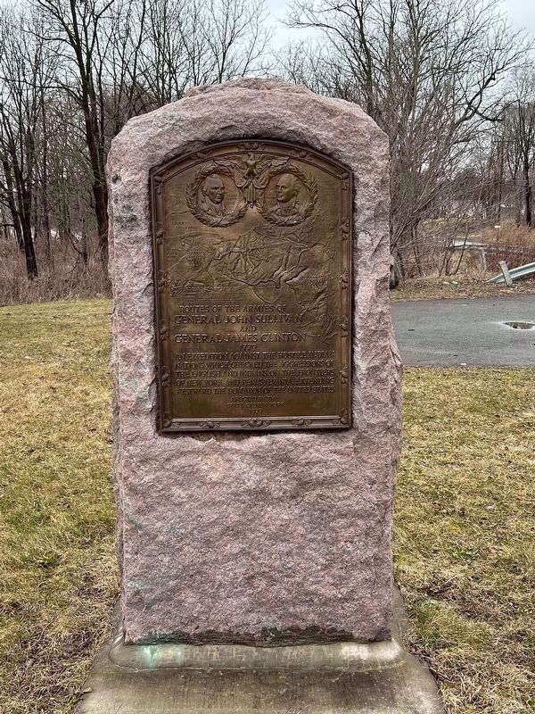 Rowland Montour Marker Reverse Side image. Click for full size.