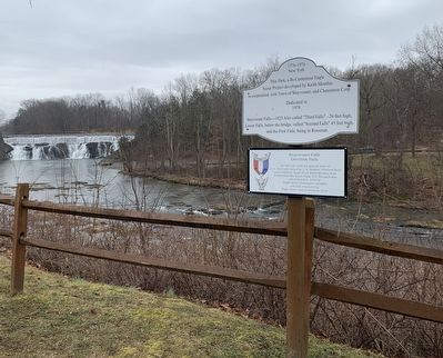 Stuyvesant Falls Overlook Park Marker image. Click for full size.