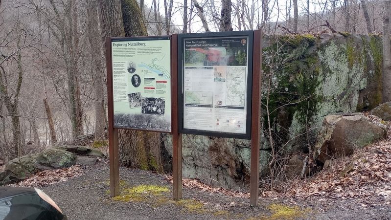 Exploring Nuttallburg Marker image. Click for full size.