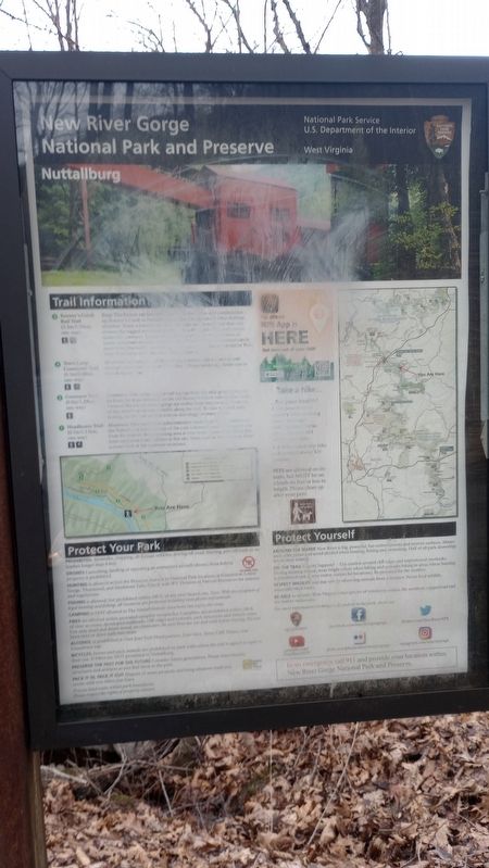 Exploring Nuttallburg Marker image. Click for full size.