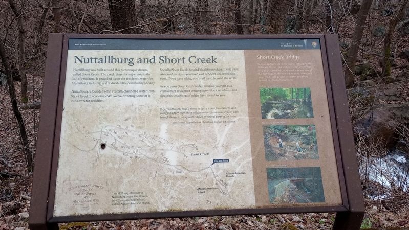 Nuttallburg and Short Creek Marker image. Click for full size.