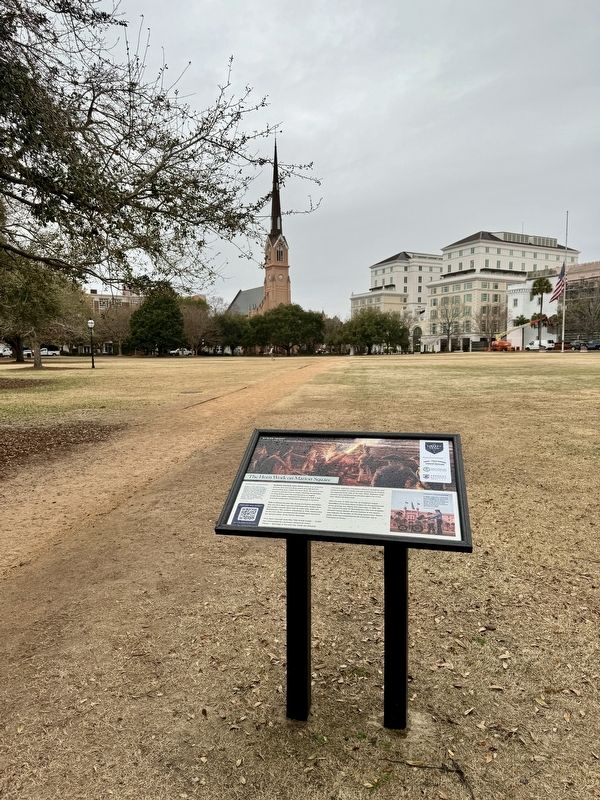 The Horn Work on Marion Square Marker image. Click for full size.