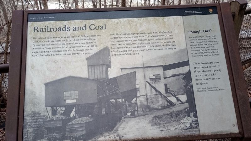 Railroads and Coal Marker image. Click for full size.