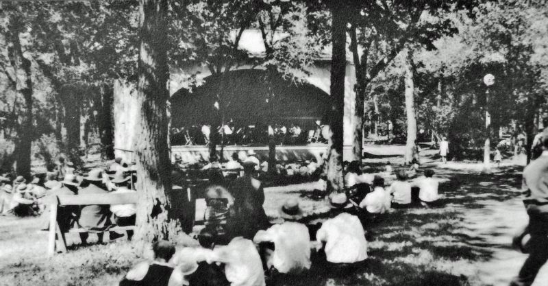 Marker detail: Concerts at the Bandshell. Click for full size. Marker detail: Concerts at the Bandshell image. Click for full size.