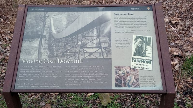 Moving Coal Downhill Marker image. Click for full size.
