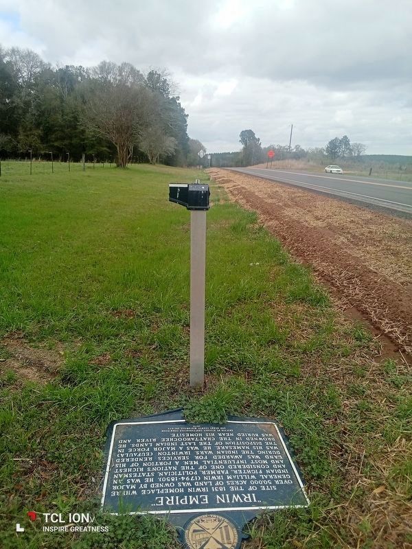 Damaged "Irwin Empire" marker. Click for full size. Damaged "Irwin Empire" marker image. Click for full size.