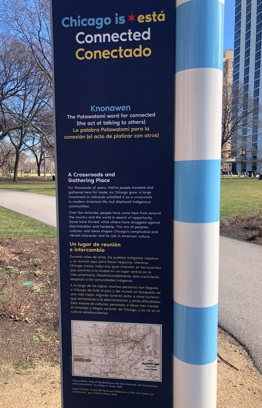 Chicago is Connected Marker, Side One image. Click for full size.