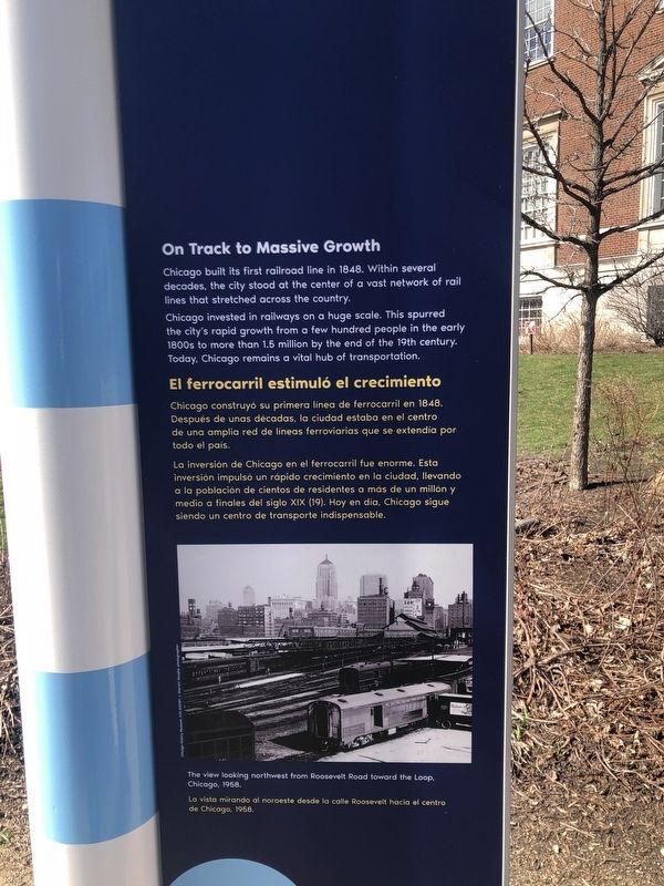 Chicago is Connected Marker, Side Two. Click for full size. Chicago is Connected Marker, Side Two image. Click for full size.