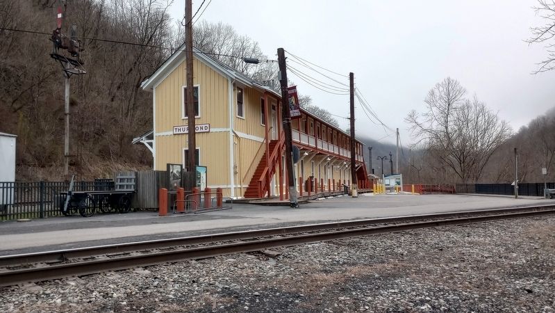 Thurmond Depot. Click for full size. Thurmond Depot image. Click for full size.