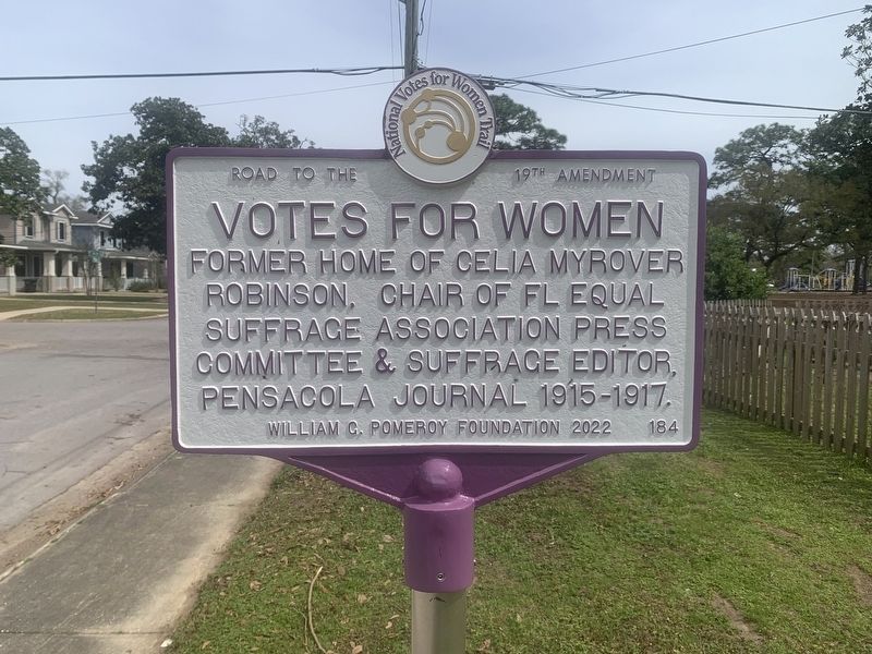 Votes for Women Marker image. Click for full size.