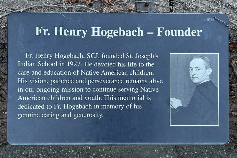 Fr. Henry Hogebach  Founder Marker image. Click for full size.