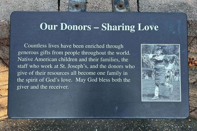 Our Donors  Sharing Love Marker image. Click for full size.