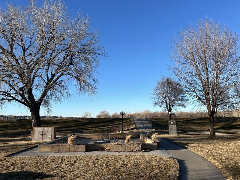 Barger Park & Marker. Click for full size. Barger Park & Marker image. Click for full size.