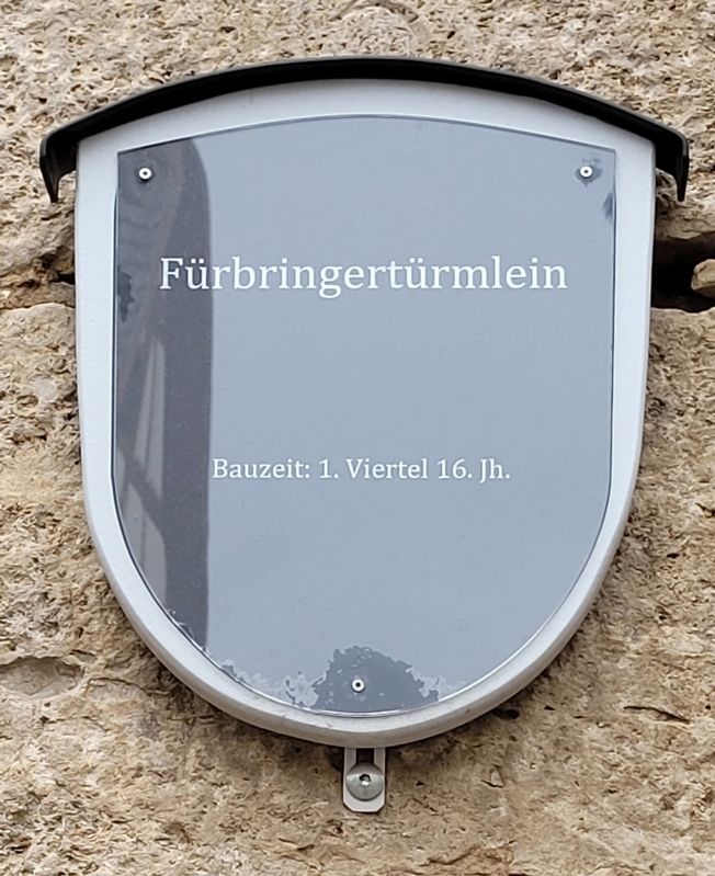Fürbringertürmlein / Provider tower Marker. Click for full size. Fürbringertürmlein / Provider tower Marker image. Click for full size.