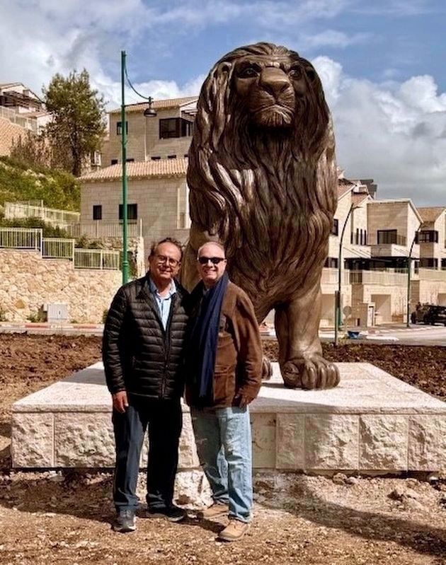 The Lion's Trail - Yokneam Marker. Click for full size. The Lion's Trail - Yokneam Marker image. Click for full size.