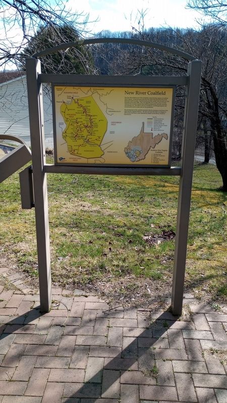 New River Coalfield Marker. Click for full size. New River Coalfield Marker image. Click for full size.