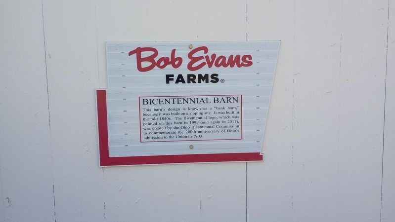 Bicentennial Barn Marker image. Click for full size.