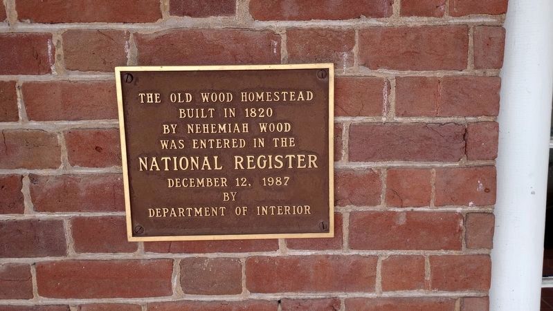 Additional plaque for the homestead. Click for full size. Additional plaque for the homestead image. Click for full size.