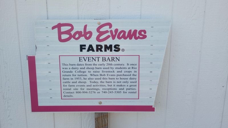 Event Barn Marker image. Click for full size.