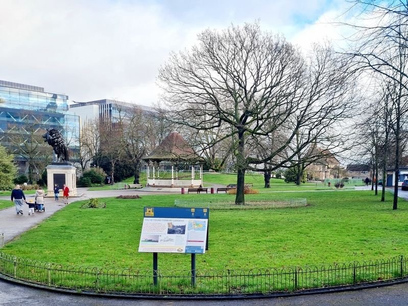 Forbury Gardens & Marker. Click for full size. Forbury Gardens & Marker image. Click for full size.