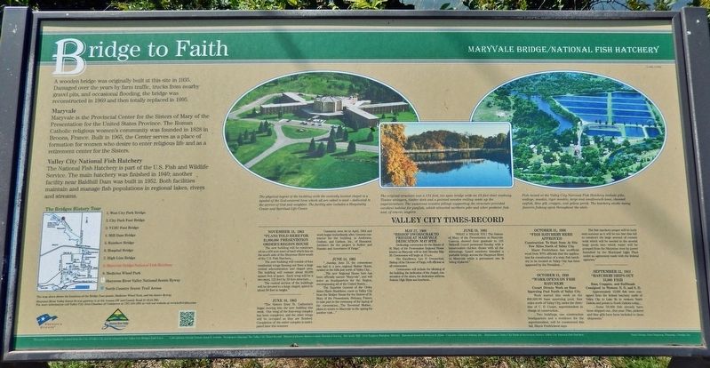 Bridge to Faith Marker image. Click for full size.
