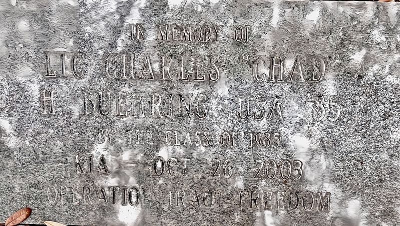 LTC Charles Chad H. Buehring Marker image. Click for full size.