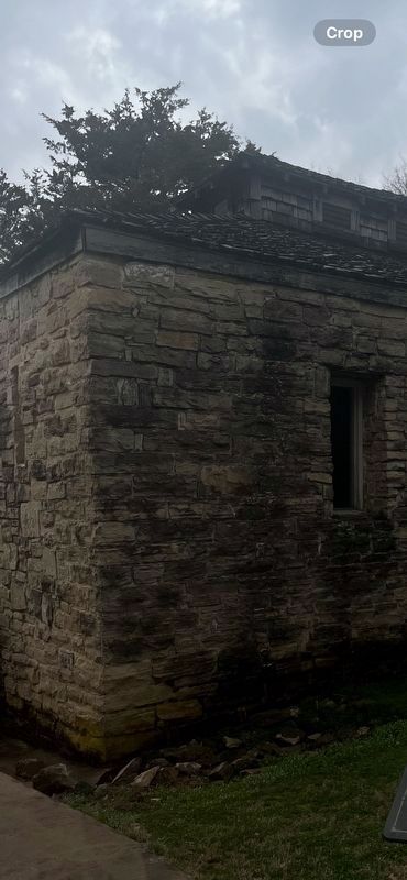 One corner of the jail building. Click for full size. One corner of the jail building image. Click for full size.