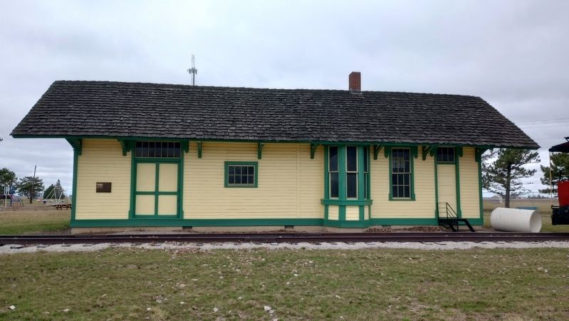 Nickel Plate Railroad Depot image. Click for full size.