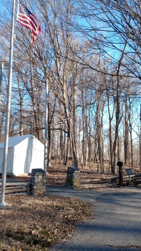 The Site of The Battle of Corydon Marker. Click for full size. The Site of The Battle of Corydon Marker image. Click for full size.