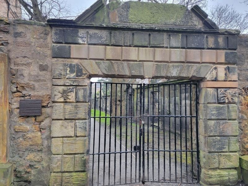 The Covenanters' Prison Gate image. Click for full size.