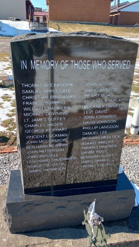 Sons Of The American Revolution Marker, Side Two image. Click for full size.