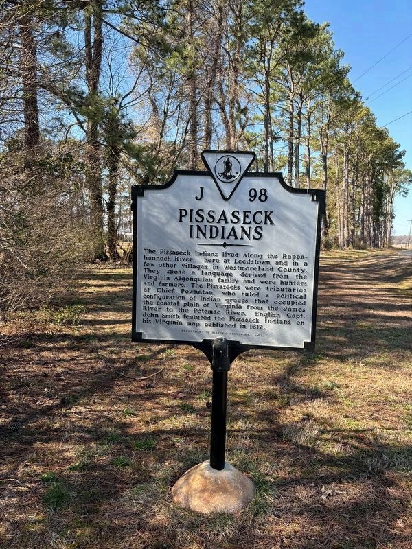 Pissaseck Indians Marker image. Click for full size.