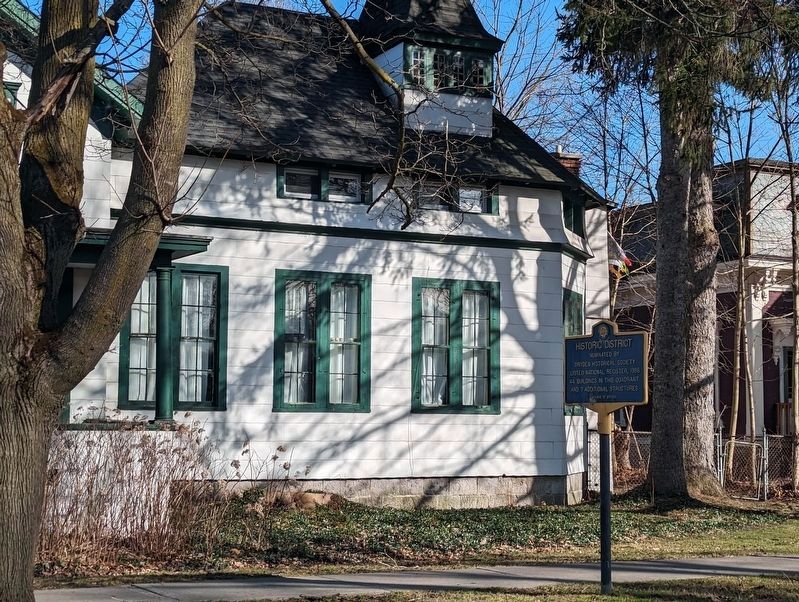 Historic District Marker. Click for full size. Historic District Marker image. Click for full size.
