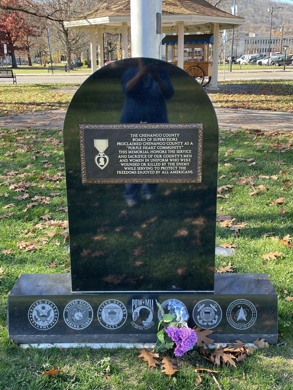 Purple Heart Community Marker image. Click for full size.