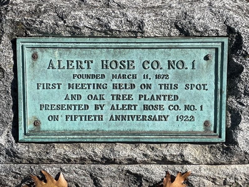 Alert Hose Co. No. 1 Marker image. Click for full size.