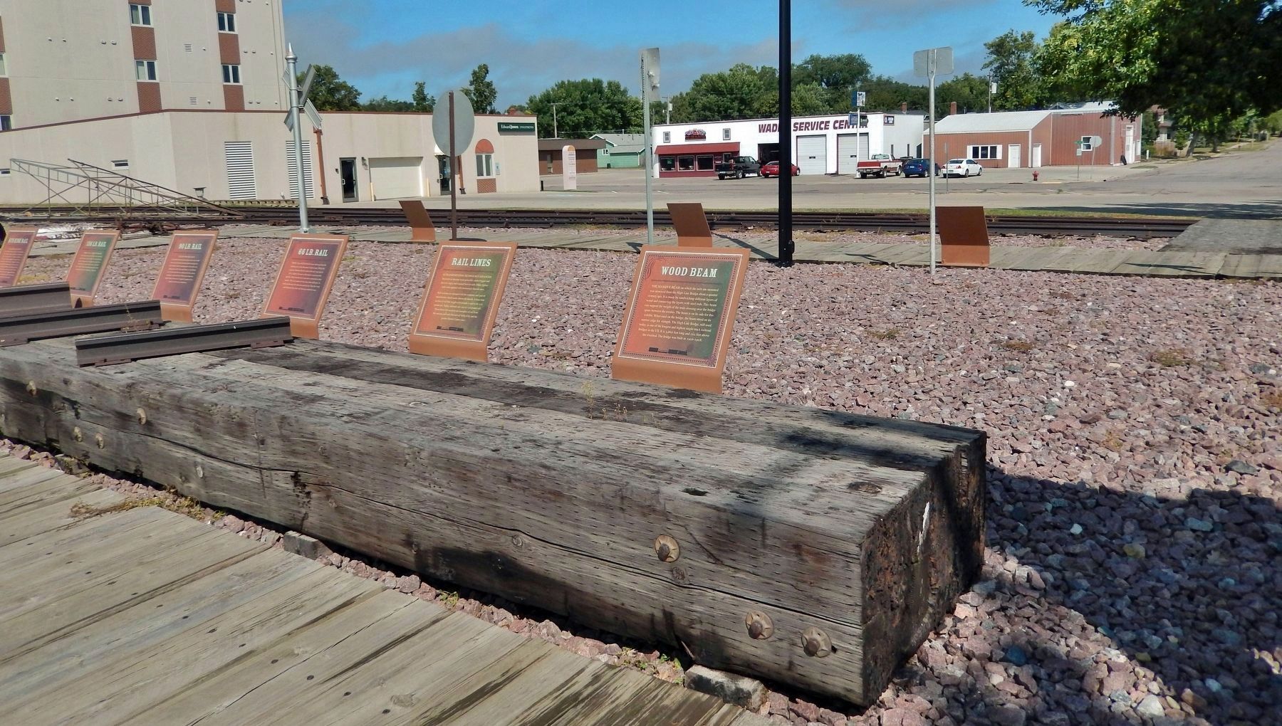 Wood Beam Marker. Click for full size. Wood Beam Marker image. Click for full size.
