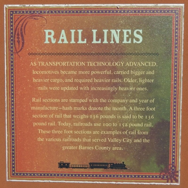 Rail Lines Marker image. Click for full size.