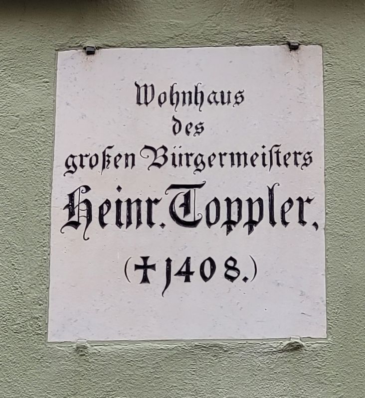 Heinr. Toppler Marker image. Click for full size.