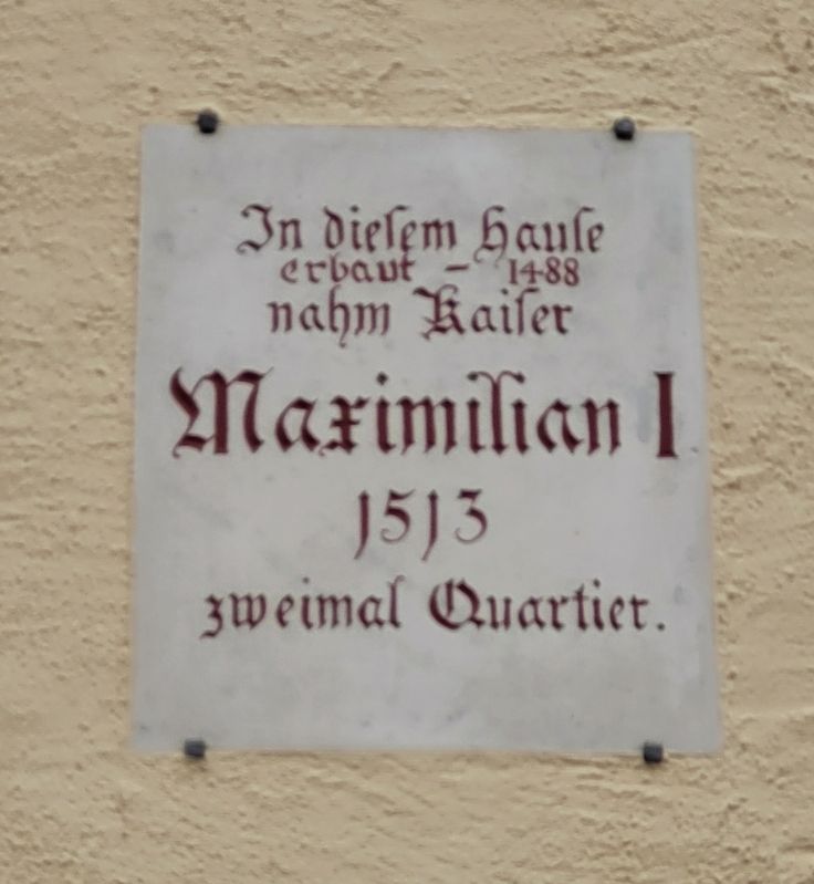 Maximilian I Marker. Click for full size. Maximilian I Marker image. Click for full size.