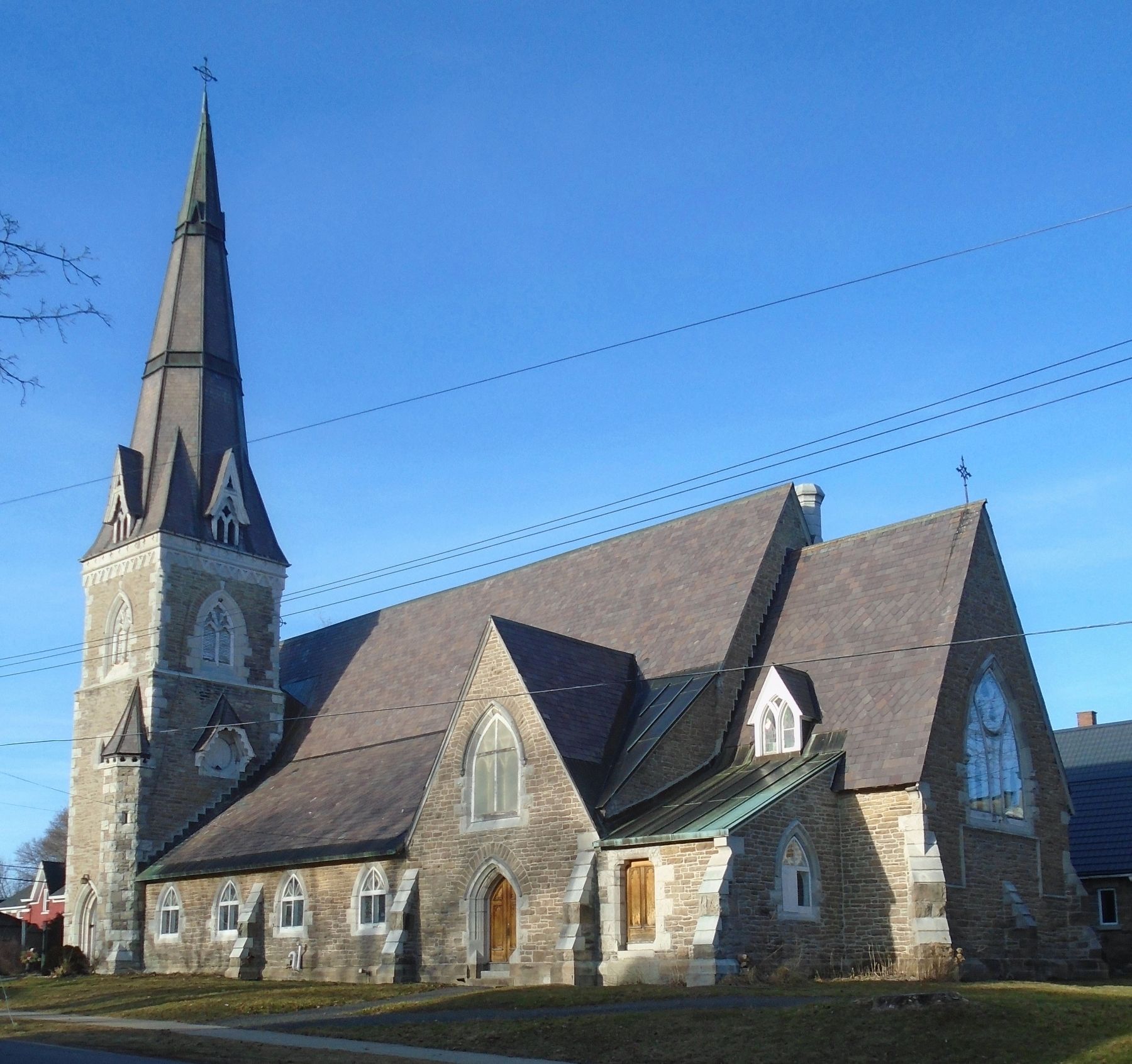 Parish of St. John the Evangelist Anglican Church image. Click for full size.