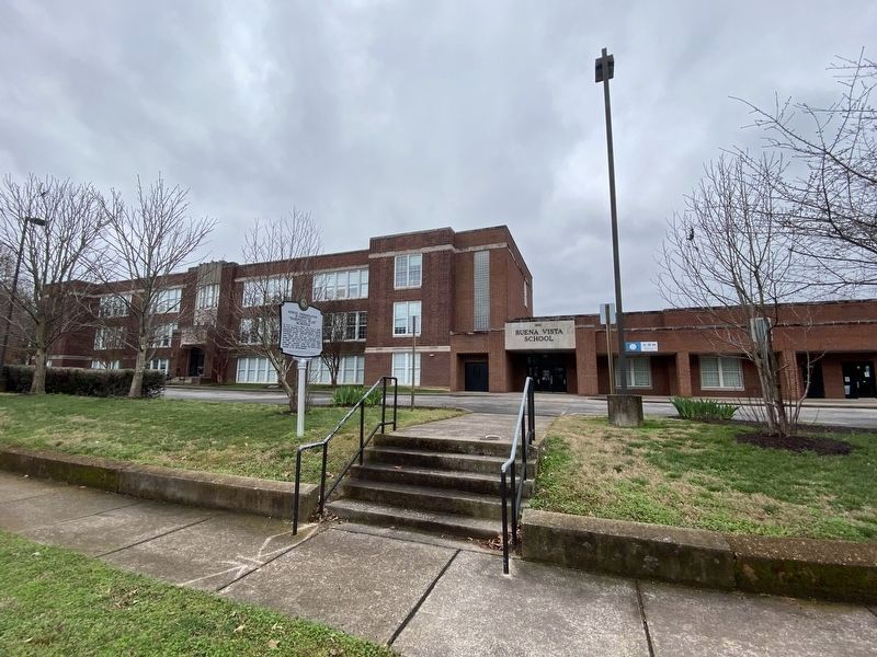 Buena Vista School / School Desegregation in Nashville "Nashville Plan" Schools Marker image. Click for full size.