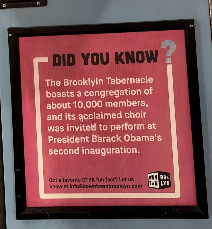 Did You Know? Marker. Click for full size. Did You Know? Marker image. Click for full size.