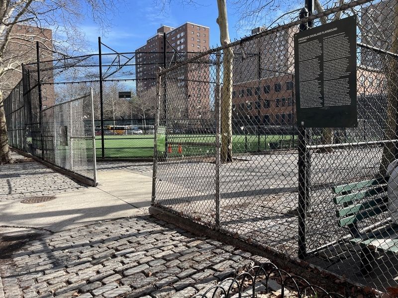 Frederick Douglass Playground. Click for full size. Frederick Douglass Playground image. Click for full size.