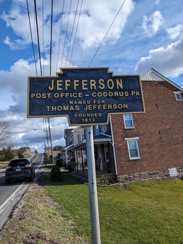 Jefferson Marker image. Click for full size.