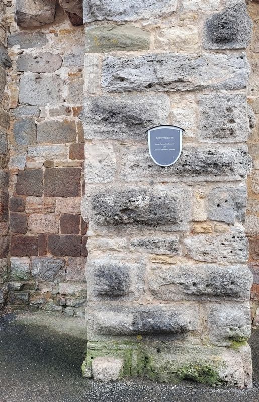 Schwefelturm / Sulfur Tower Marker. Click for full size. Schwefelturm / Sulfur Tower Marker image. Click for full size.